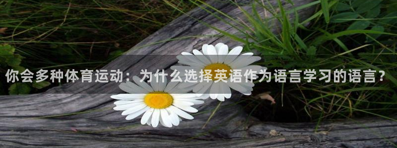 捷报手机：你会多种体育运动：为什么选择英语作为语言学习的语言？